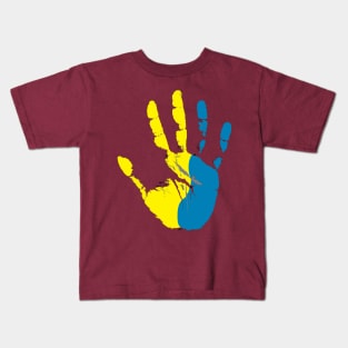 I STAND WITH UKRAINE Kids T-Shirt